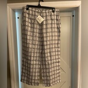 Sigrid Olsen 100% Linen Pants - NWT 1X plus size